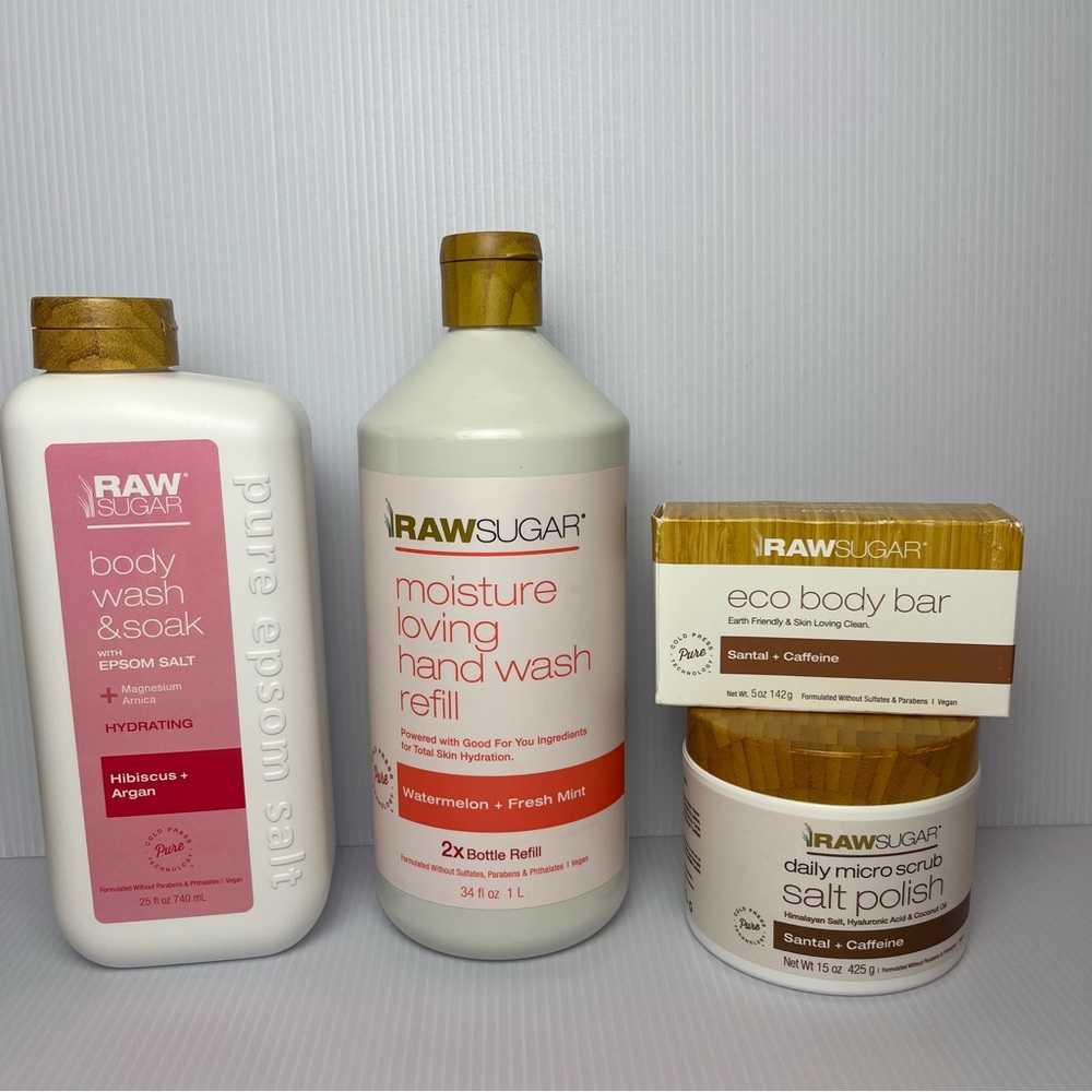 NWT Raw Sugar Body Set Bundle